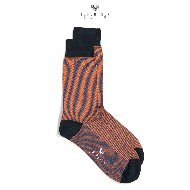 white christmas dresses Black with Gold and Whiskey Lifesaver Mercerized Cotton Sock Linked Toe Mid-Calf